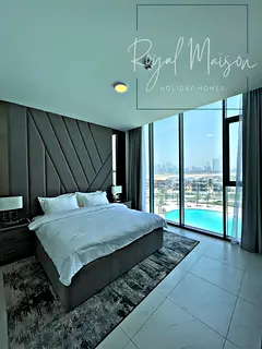Premium 1BR in District One | Lagoon &amp; Burj Khalifa Views | All Bills Included