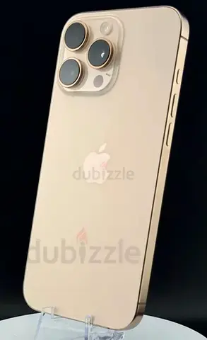 Apple iPhone 16 Pro Max - Gold, Excellent Condition less than 1 year used