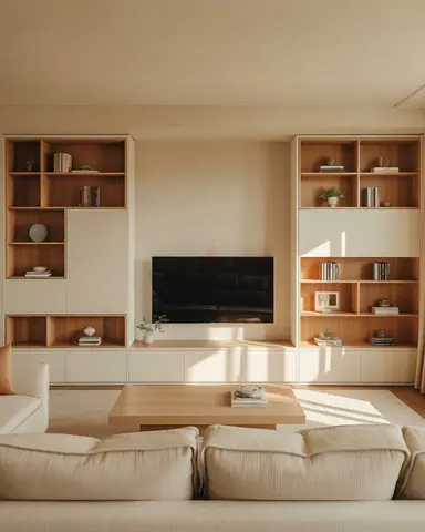 Stylish and Modern Entertainment Center