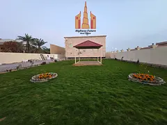 Corner plot land for sale very big size opposite Zahia city center Near mosque near Park just 1.8m