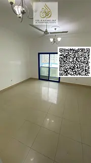 Two bedrooms and a living room with two bathrooms, a balcony, a separate lounge with a hallway, a ve