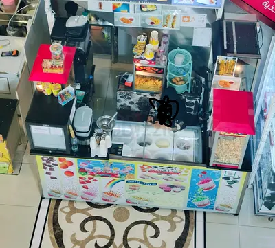 Stainless steel counter