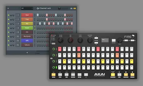As new akai fire for fruity loops