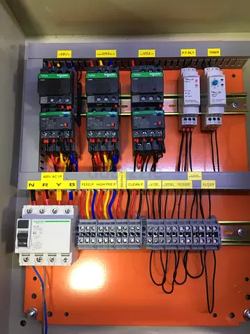 High-Quality Electrical Control Panel for Water Pump Treatment