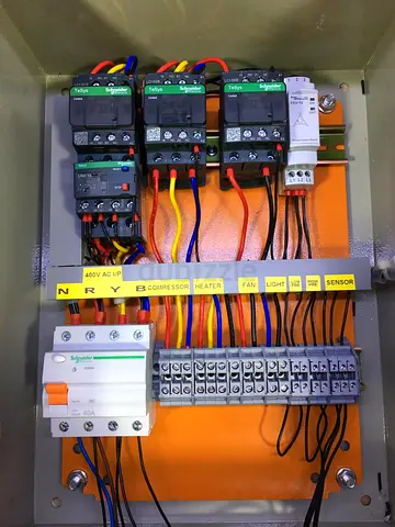 Electrical  Cold Storage Control Panel Components