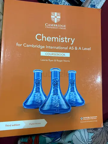 Cambridge International AS  A Level Chemistry Coursebook