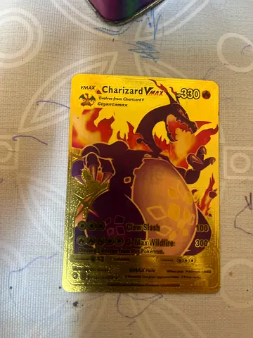 Very Rare Charizard VMAX Pokémon Card