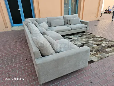 Perfect Condition West Elm Harmony Corner Sofa