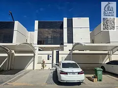 A luxurious villa for rent, first occupancy, with electricity, located behind services, furnished wi
