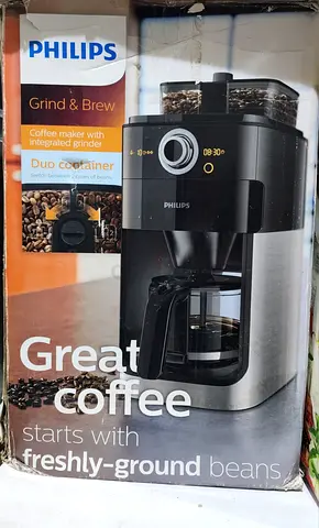 Philips Grind  Brew Coffee Maker with Integrated Grinder