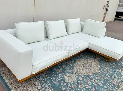 Looks great Condition West Elm L Shape Sofa