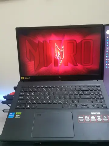 Acer Nitro5 Gaming Laptop 3050, i5, 16gb ram, barely used and bought from sharafdg, original charger