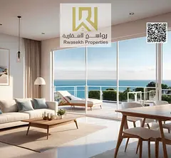 luxury apartment 2 bedroom full sea view with only 5% downpayment