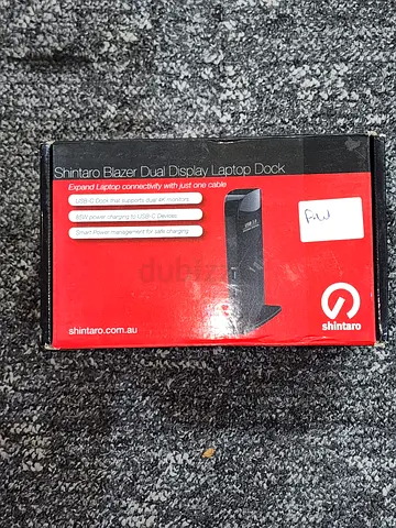 Shintaro Blazer Dual Display Laptop Dock - Expand Your Connectivity