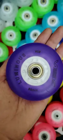 Luminous Skateboard Wheels - 80mm
