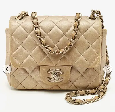 Chic Chanel Quilted Handbag