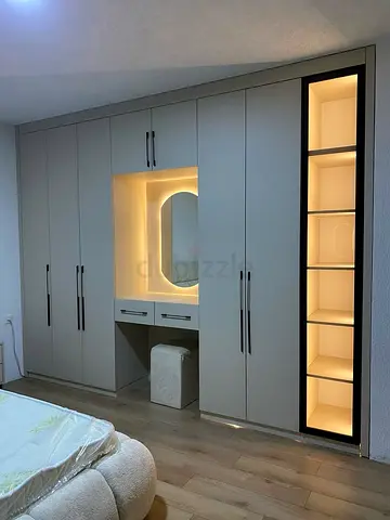 Modern Wardrobe with Integrated Vanity