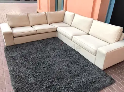 Looks great Condition Ikea Kivik Corner Sofa Beige