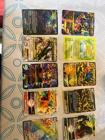 Rare Pokémon Trading Cards Collection