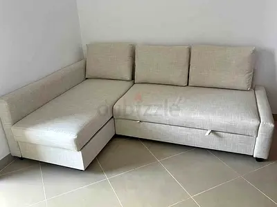 Comfortable Corner SofaBed with Storage