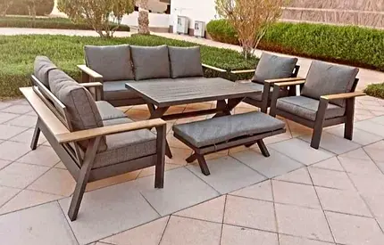 High Quality Aluminium Sofa set , Garden Sofa