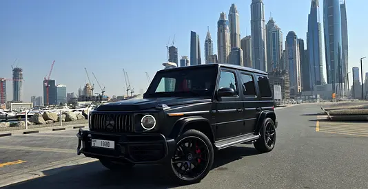 ORIGINAL G63 AMG V8 - MATT BLACK DOUBLE NIGHT PACKAGE - FULL OPTION