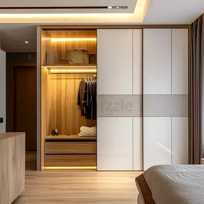 Modern Wardrobe with Sleek Design