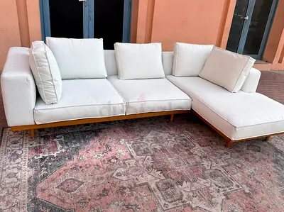 Premium Quality West Elm New Port L Shape Sofa Like new