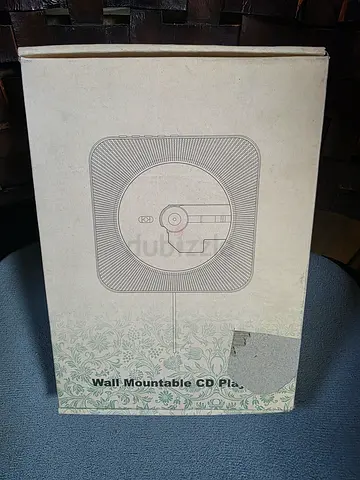 Stylish Wall-Mountable CP Player. Brandnew.  AED 130 Only. Free Delivery!