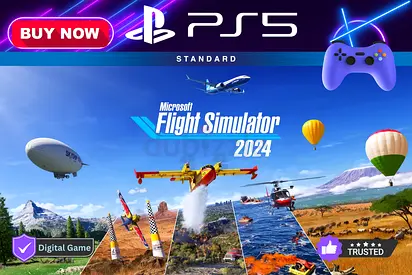 Microsoft Flight Simulator 2024- PS5 | Digital Game (Account)