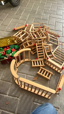 Wooden fence for Schleich zoo