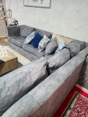 Comfortable Grey Sectional Sofa