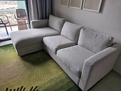 Same like new Condition Ikea vimle L shape sofa beige