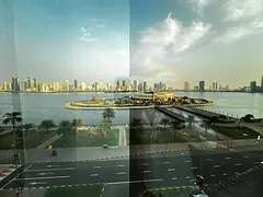 Full direct view of Khalid Lake with free air conditioning, parking, gym, and swimming pool – the 