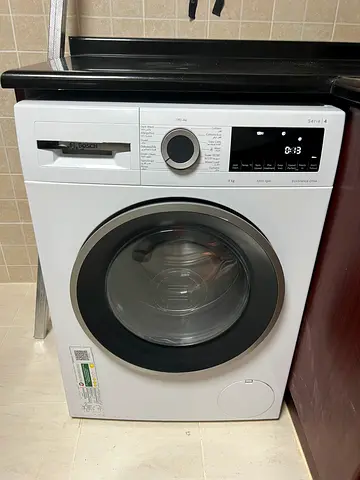 Bosch Series 4 Washing Machine 9kg for Families, 1200 RPM, Front Loader, White - WGA14400GC