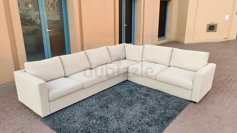 Looks great Condition Ikea Vimle Corner Sofa Beige