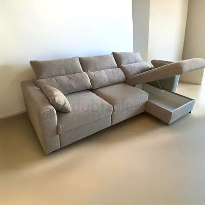 Perfect Condition Ikea eskelstuna Sofa Bed with Storage