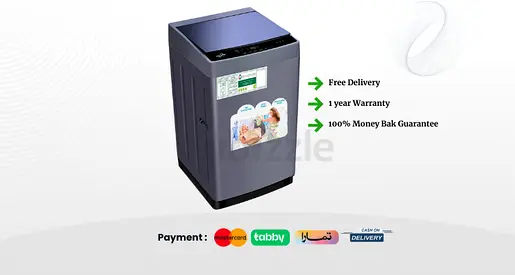 Top Loader 8kg Washing Machine with Warranty and Free Delivery