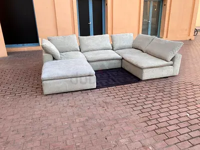 Looks great Condition Pan Home pianca Sofa with footstool