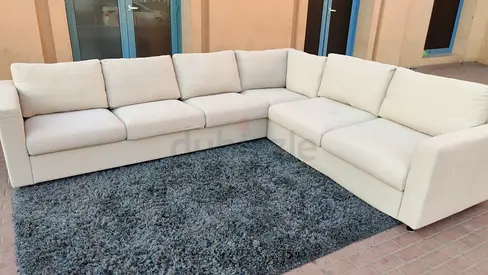Looks great Condition Ikea Vimle Corner Sofa Beige