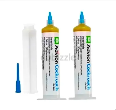 2 pcs Advion Cockroach Gel Bait