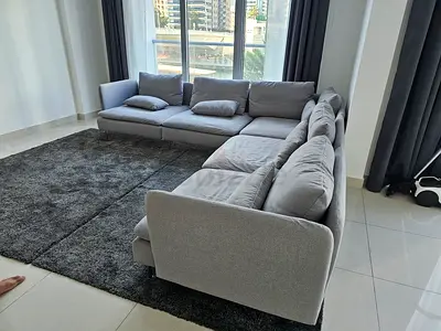 Same like new Condition Ikea Sodhremn Corner Sofa light gray