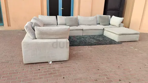 Pan Emirates pianca feather filled Modular U Shape Sofa