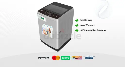 Top- Loader 13kg Washing Machine with Warranty