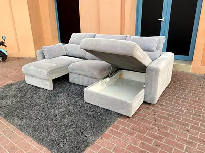Perfect Condition Ikea Eskelstuna Sofa Bed with Storage