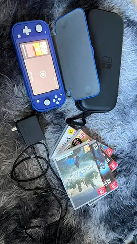Nintendo Switch Lite (+games  microSD card) for sale