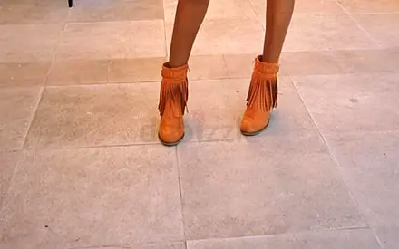 Stylish Fringe Ankle Boots