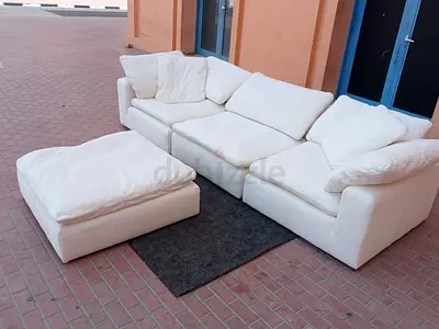 Looks great Condition Marina Home Sofa with footstool
