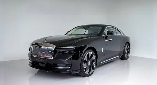 Rolls-Royce Spectre GCC 2024 Black/White Tiffany Bespoke Full Options