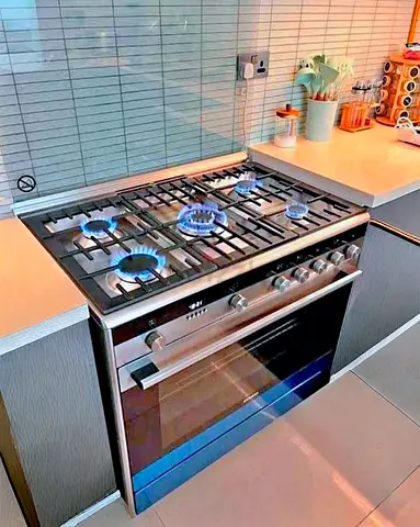 Premium Line Siemens iQ700 Dual Fuel Cooker – 90×60 cm – Top Gas + Electric Oven